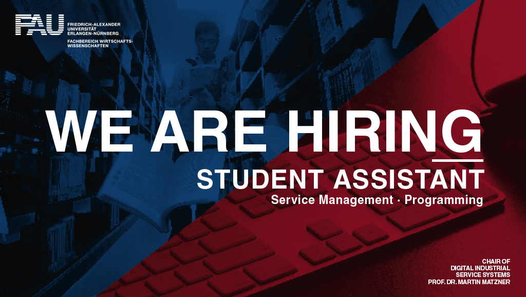 Towards entry "The chair is hiring: Student Assistants"