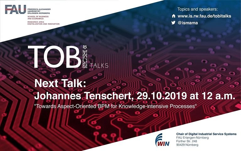 The Second Speech of TOBI Talks is on 29th October at 12:00!