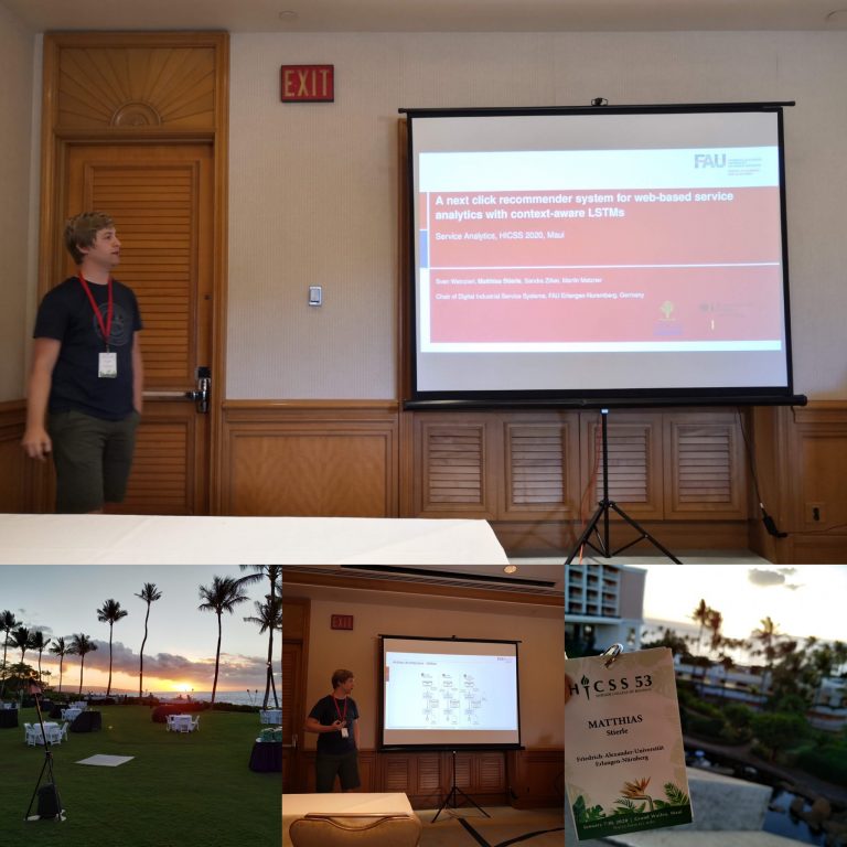 An inspiring start to 2020! – The Chair of Digital Industrial Service Systems is at 53rd HICSS