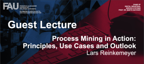 Towards entry "Guest Lecture with Lars Reinkemeyer: “Process Mining in Action: Principles, Use Cases and Outlook”"